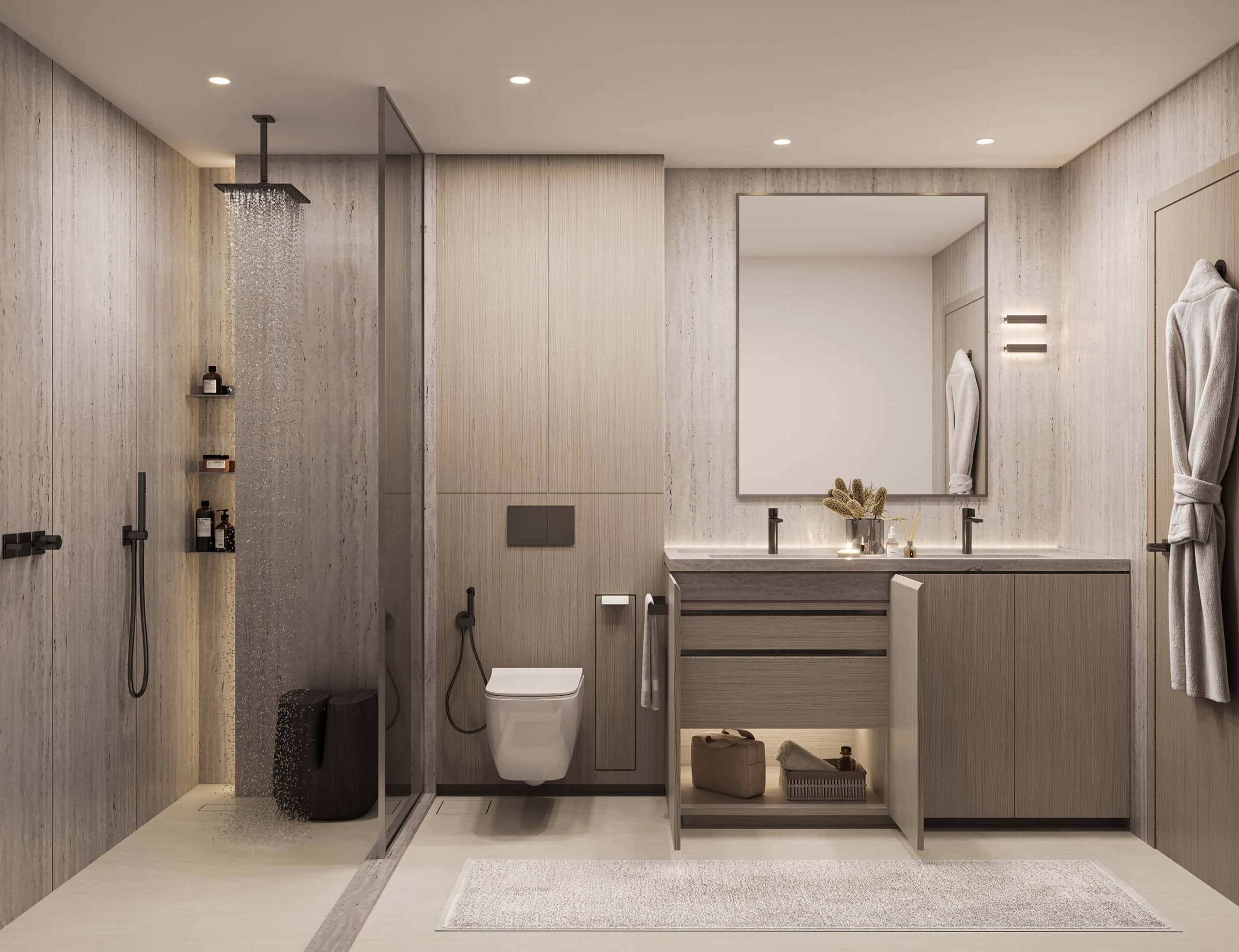 Altiera Heights by Ellington- bathroom