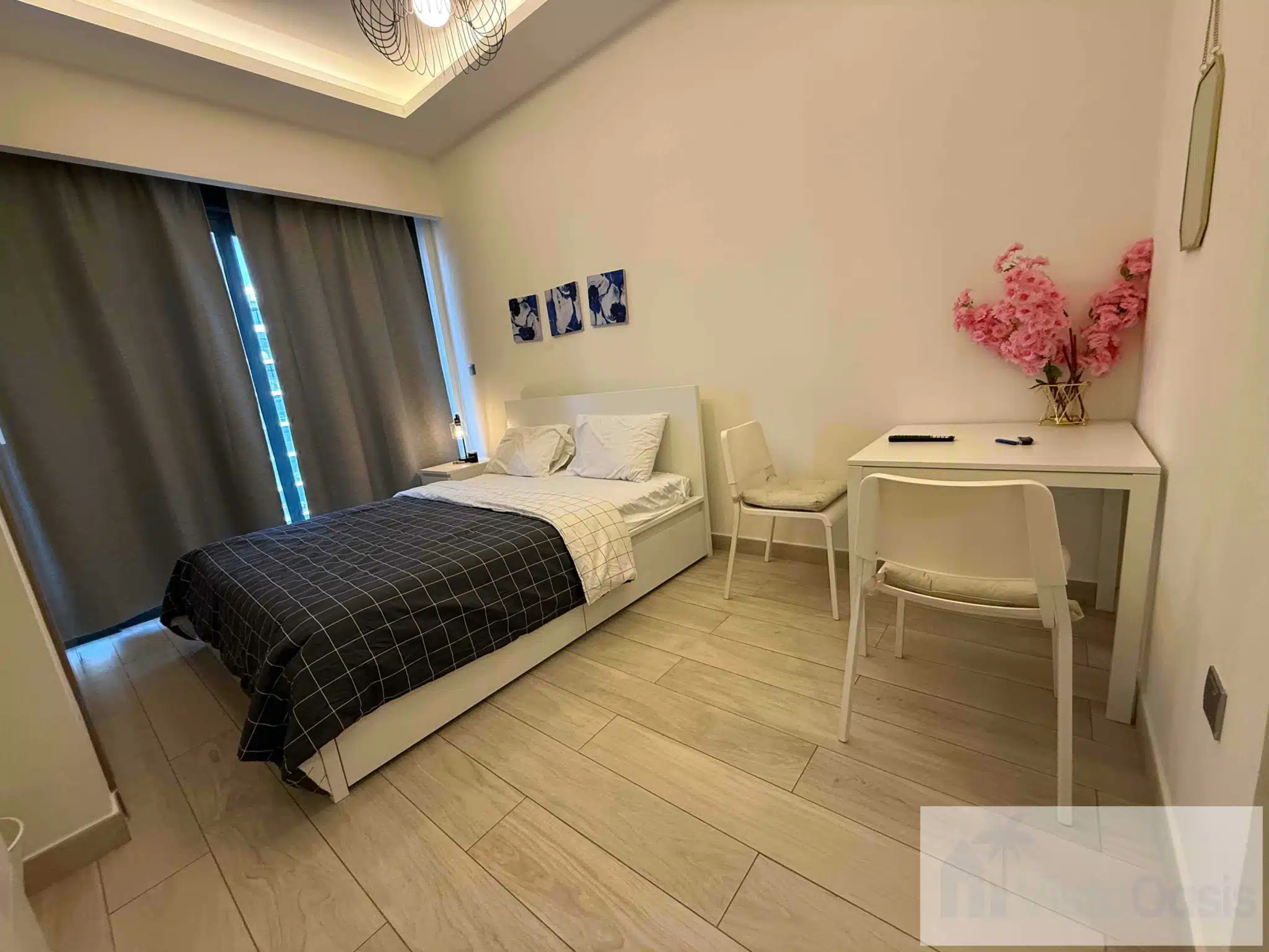 Fully furnished studio for sale in Azizi Riviera Meydan – 295 sq.ft with balcony and boulevard view, AED 700,000
