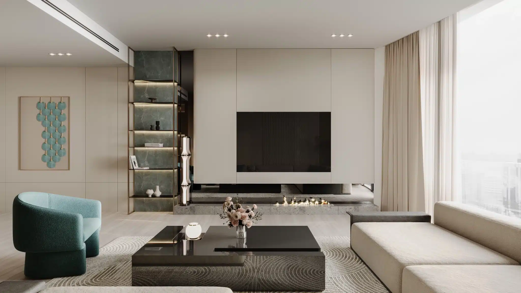 Aquarise Living Room-3