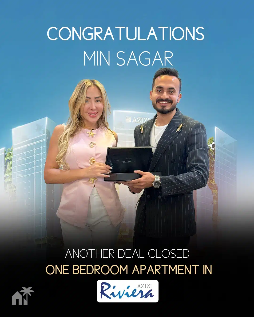 CONGRATULATIONS MIN SAGAR