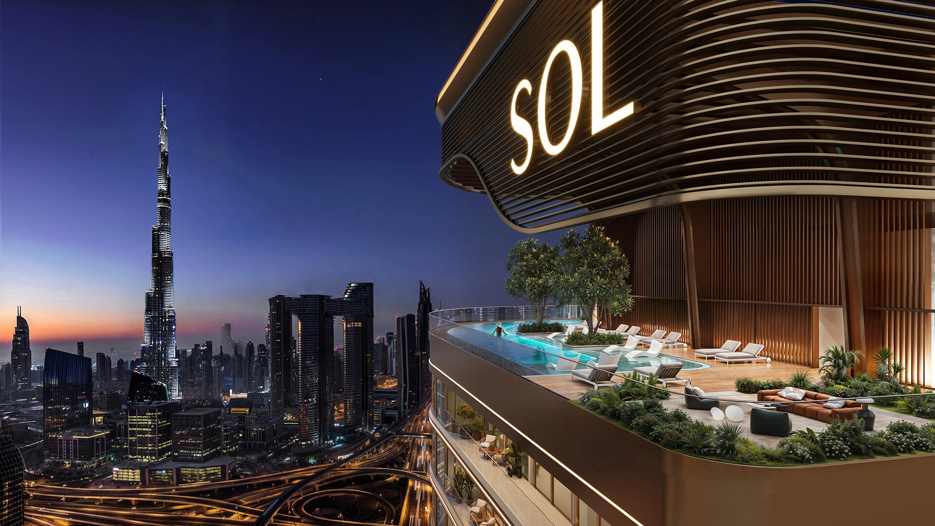 location SOL LUXE Tower by SOL Properties