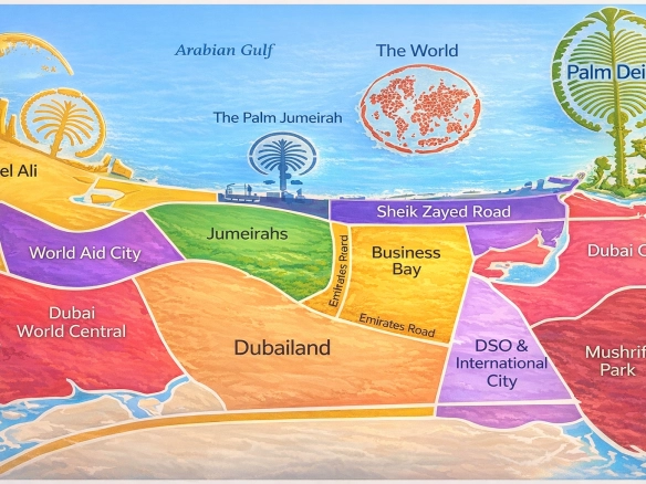 Dubai Real Estate Map